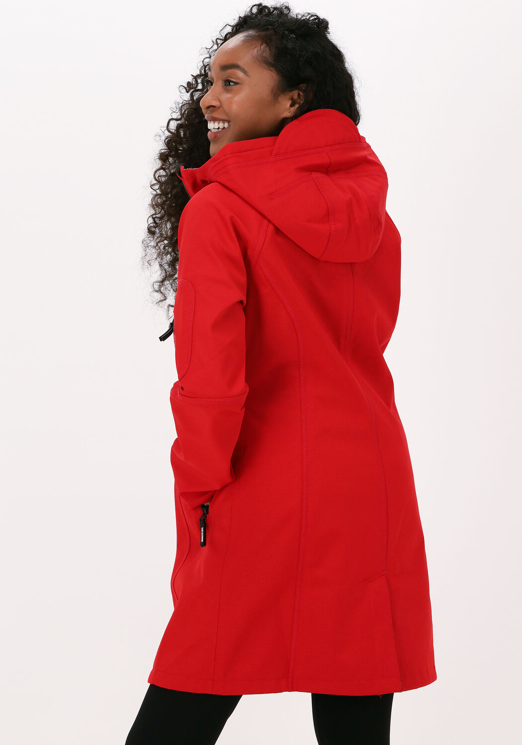 Rote ILSE JACOBSEN Regenjacke RAIN 37 Omoda