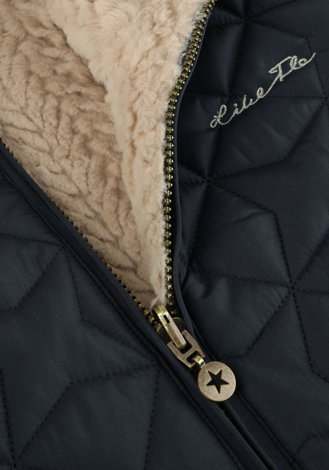 Dunkelblau LIKE FLO Wattierte Jack AIMEE - large