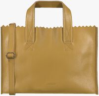 Gelbe MYOMY Handtasche MY PAPER BAG HANDBAG CROSSBODY - medium