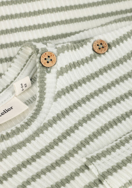 Olive LIL' ATELIER T-shirt NBMTADEO SS LOOSE TOP LIL - large