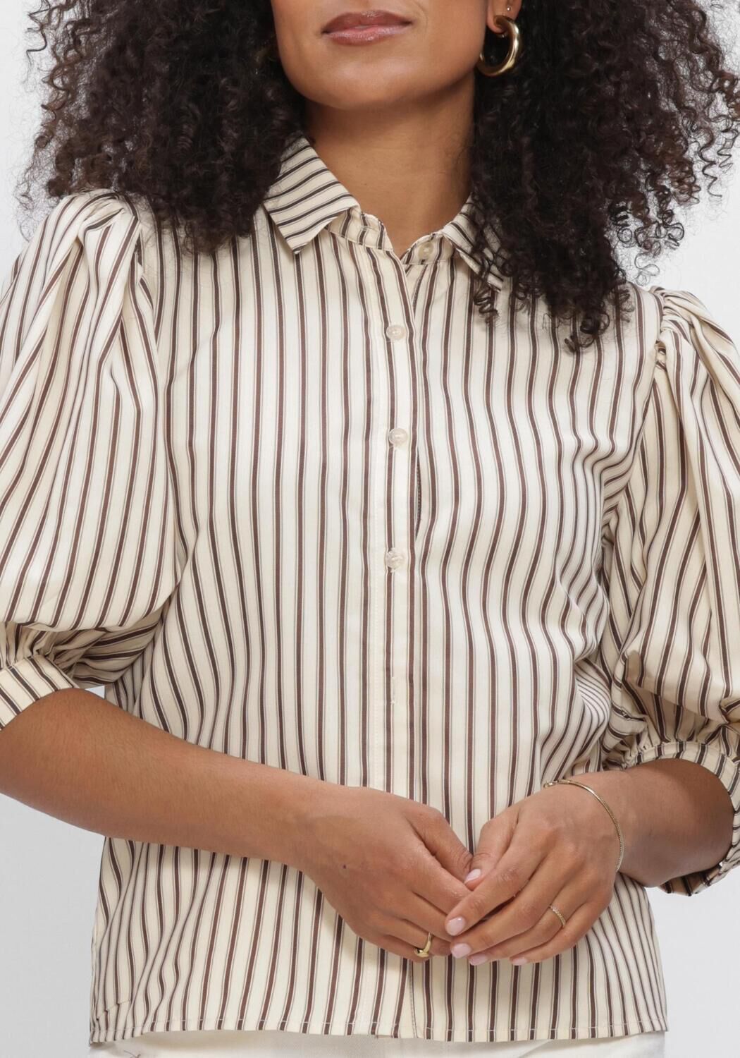 Braune YDENCE Blusen BLOUSE BOBBIE - large