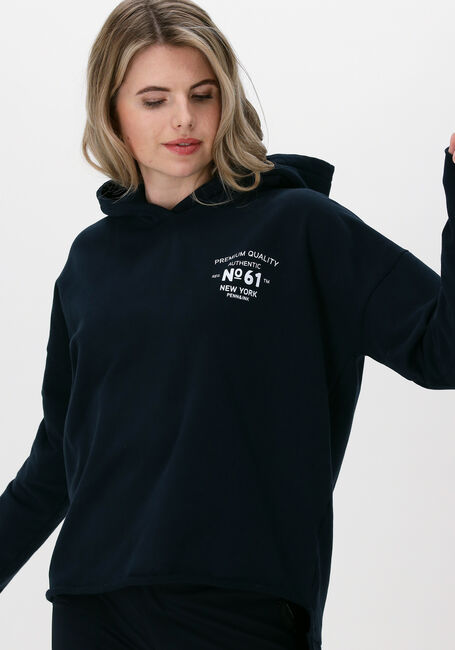 Dunkelblau PENN & INK Sweatshirt S22F1040 - large