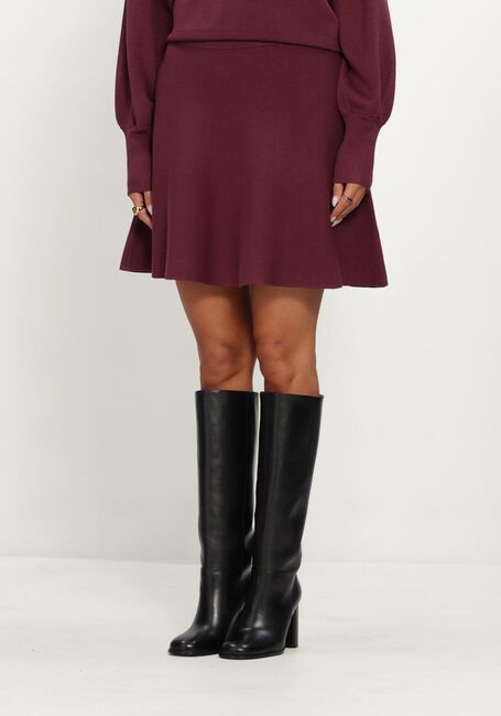 Bordeaux Y.A.S. Minirock YASFONNY HW KNIT SKIRT S. - large