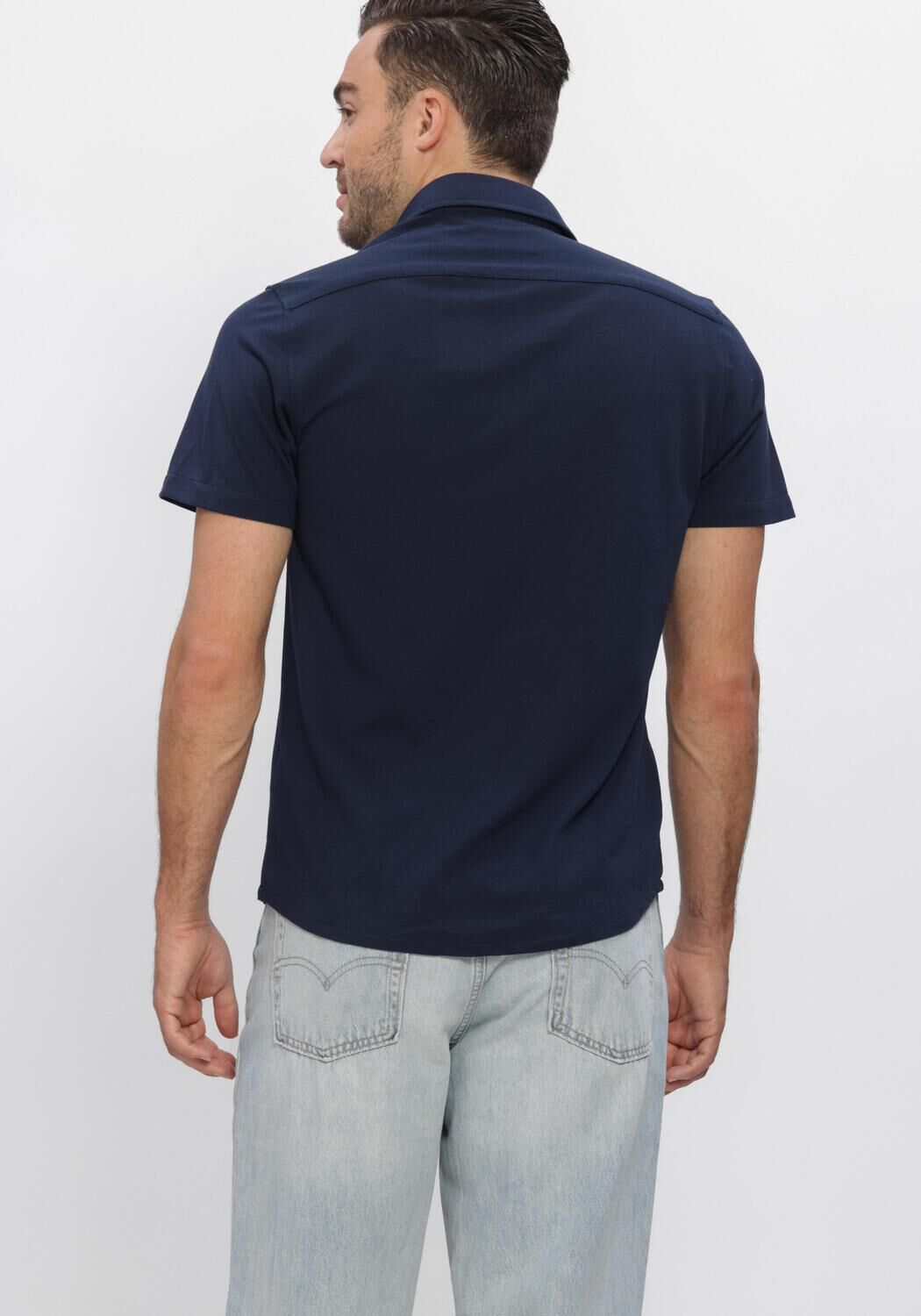 Dunkelblau DSTREZZED Casual-Oberhemd ANTHONY SHIRT - large