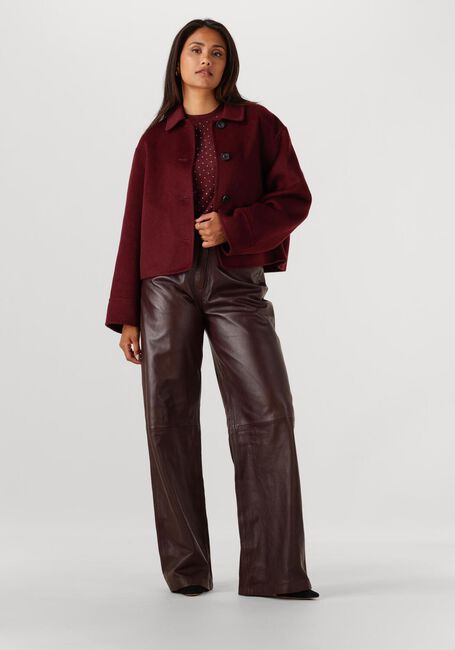 Bordeaux STUDIO AR Teddy-Jacke NICOLINA - large