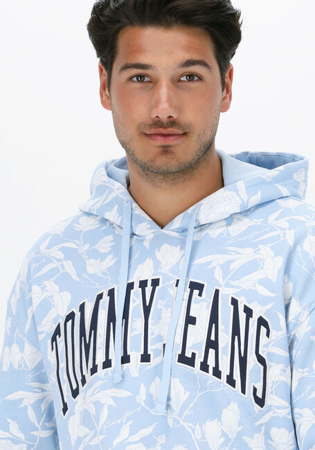 Hellblau TOMMY JEANS Sweatshirt TJM AOP HOODIE - large
