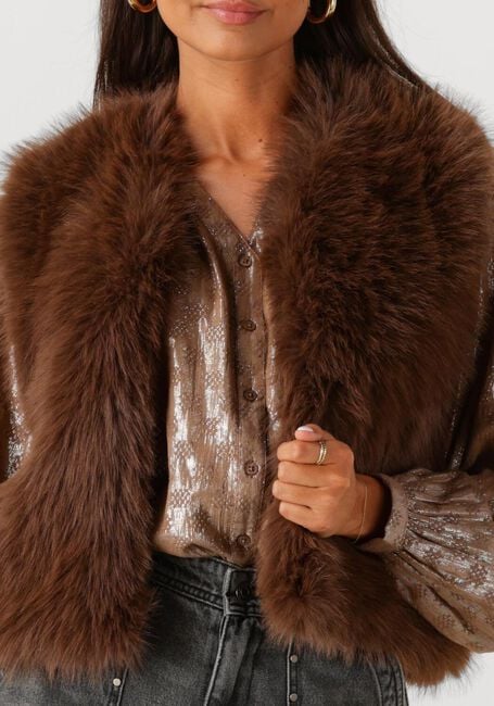 Braune CIRCLE OF TRUST Gilet GISELLE GILET - large