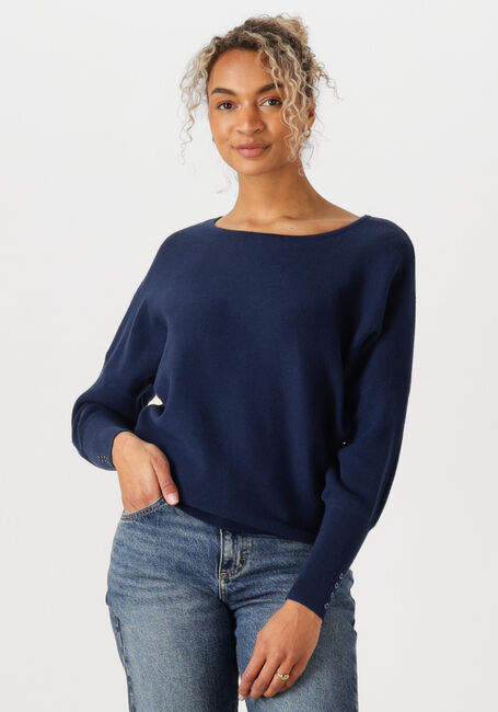 Dunkelblau NUKUS Pullover BATWING PULLOVER PLAIN - large