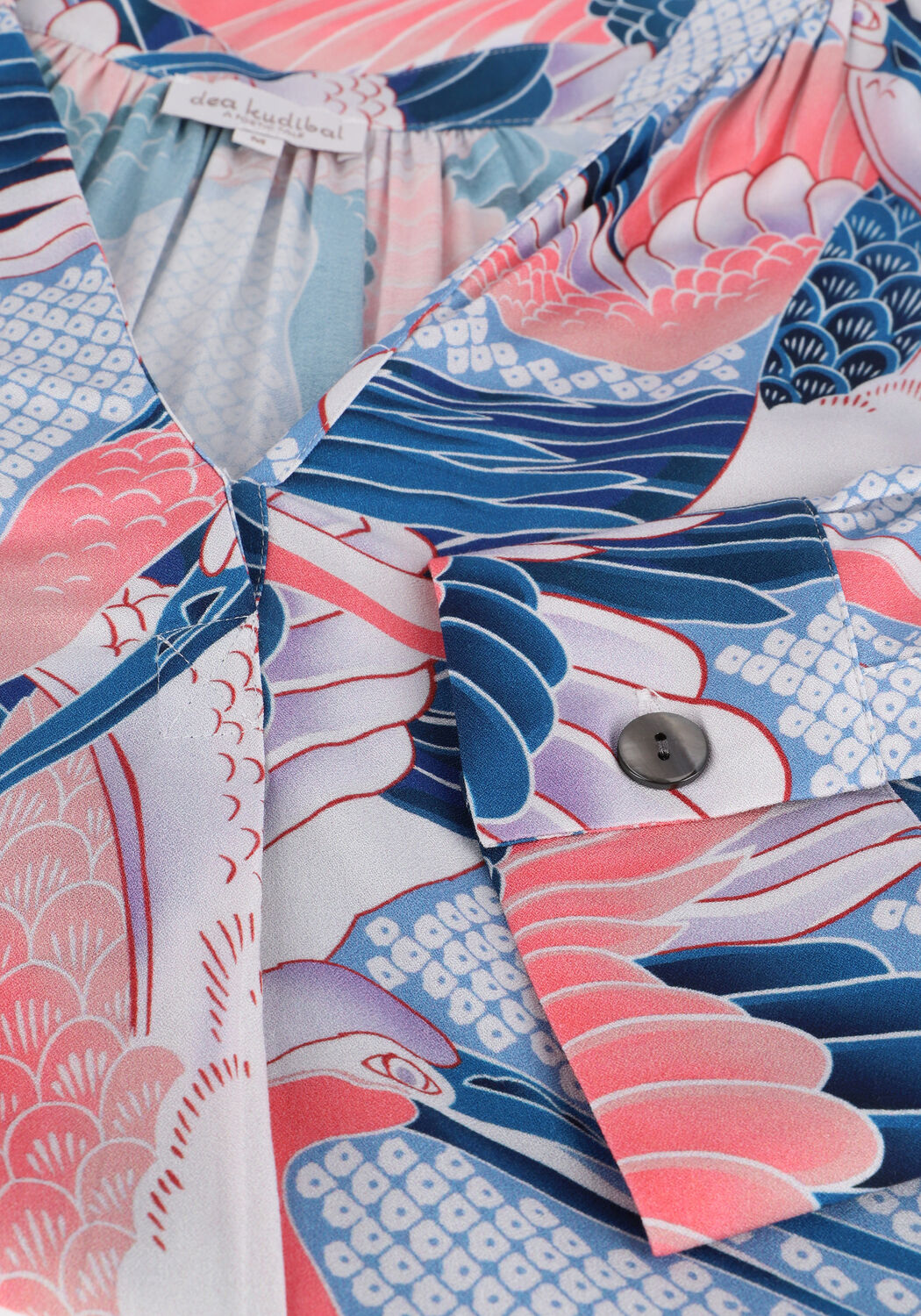 Mehrfarbige/Bunte DEA KUDIBAL Blusen PENELOPE (V) - large