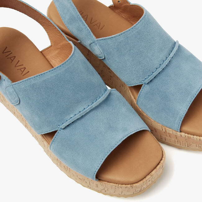 Blaue VIA VAI Sandalen SISSEL RUBY - large