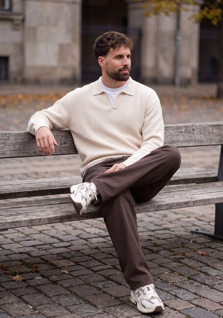 Ecru MACE Pullover M-ALFIE - large