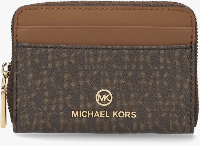 Braune MICHAEL KORS Portemonnaie SM ZA COIN CARD CASE - large