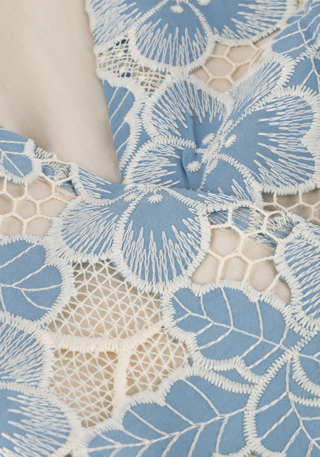 Hellblau AAIKO Minikleid BAILEY LACE PES 620 - large