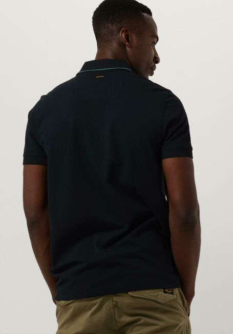 Blaue PME LEGEND Polo-Shirt SHORT SLEEVE POLO STRETCH PIQUE PACKAGE - large