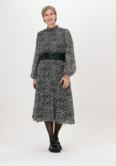 Schwarze SET Midikleid 73912 - large