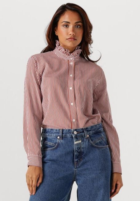 Rote VANESSA BRUNO Blusen SIDNEY CHEMISE ML - large