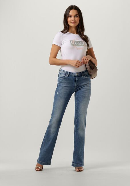 Blaue GUESS Bootcut jeans SEXY BOOT - large