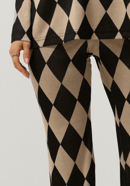 Braune ANA ALCAZAR Hose TROUSERS - large