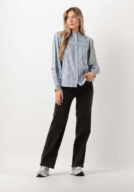 Graue Y.A.S. Wide jeans YASDOLMA HW JEANS DARK GREY - large
