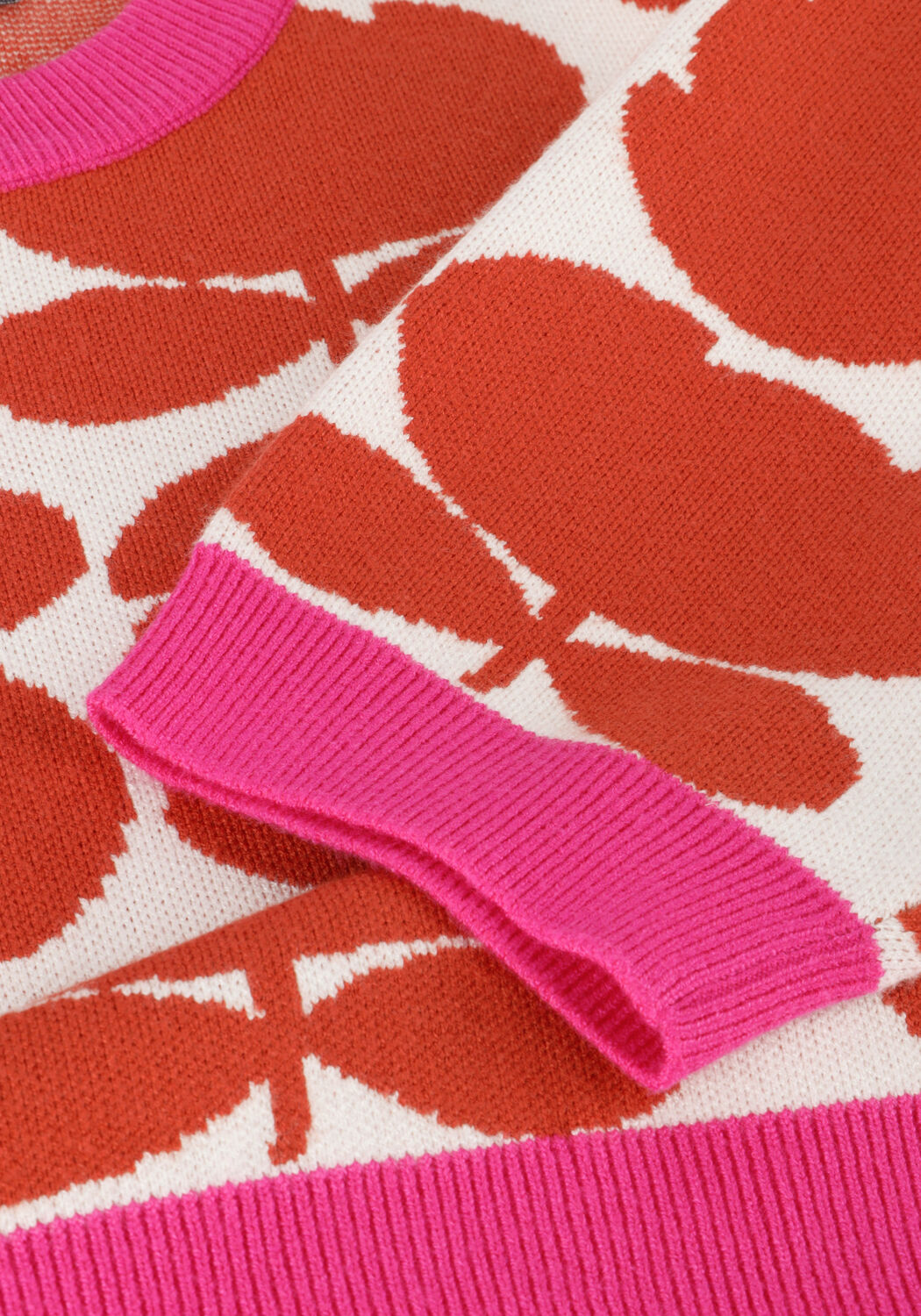 Braune YDENCE Top KNITTED TOP TULIP - large