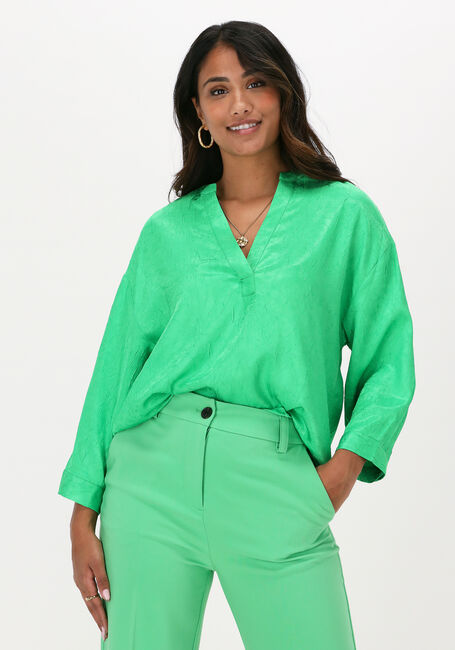 Grüne MODSTRÖM Bluse NUCLEAR SHIRT - large