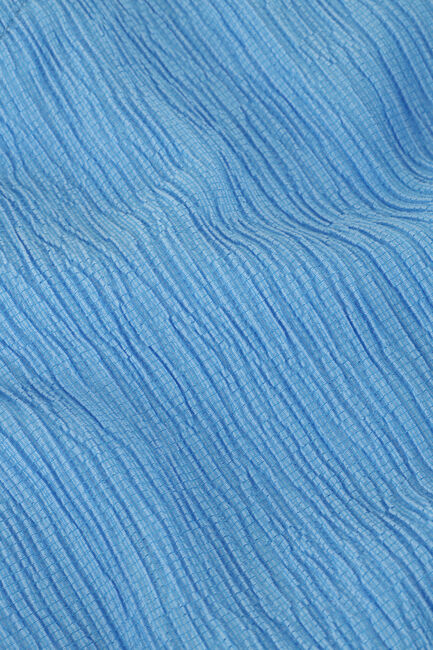 Blaue CALVIN KLEIN Minikleid CRINKLE SS FIT FLARE DRESS - large