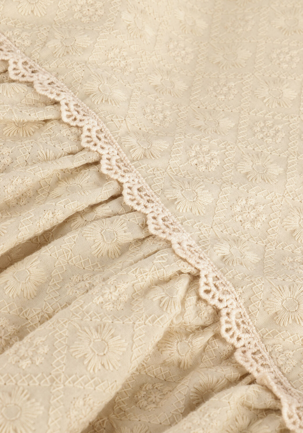 Beige LIL' ATELIER Midikleid NMFRIMANA - large