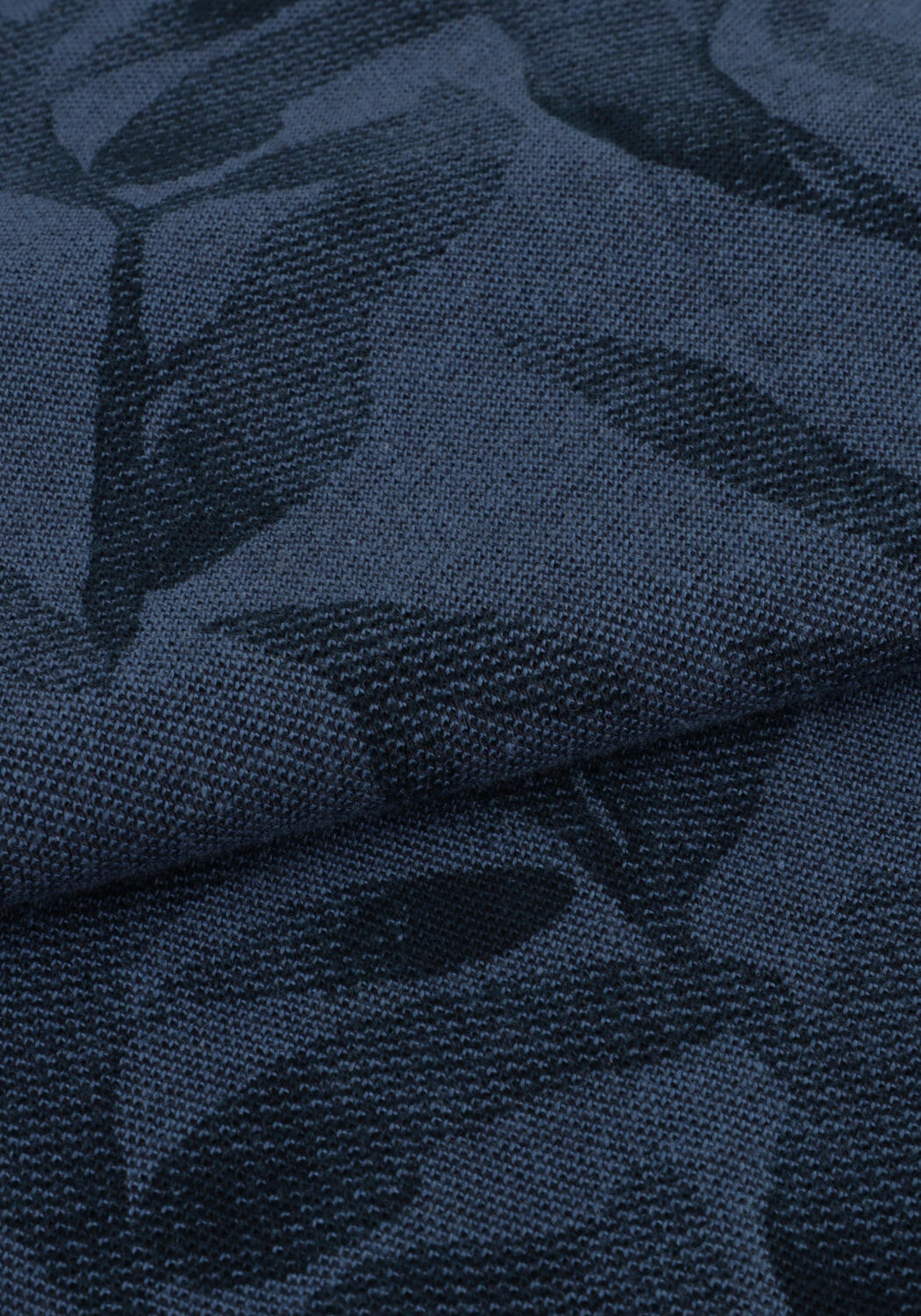 Blaue PME LEGEND Polo-Shirt TWO TONE PIQUE PRINTED - large