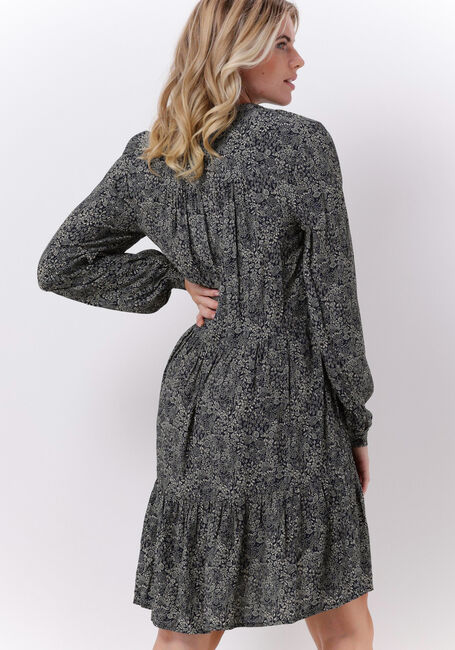 Schwarze BY-BAR Midikleid NONO MEADOW DRESS - large