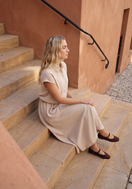Sand SIMPLE Maxirock SKIRT - large