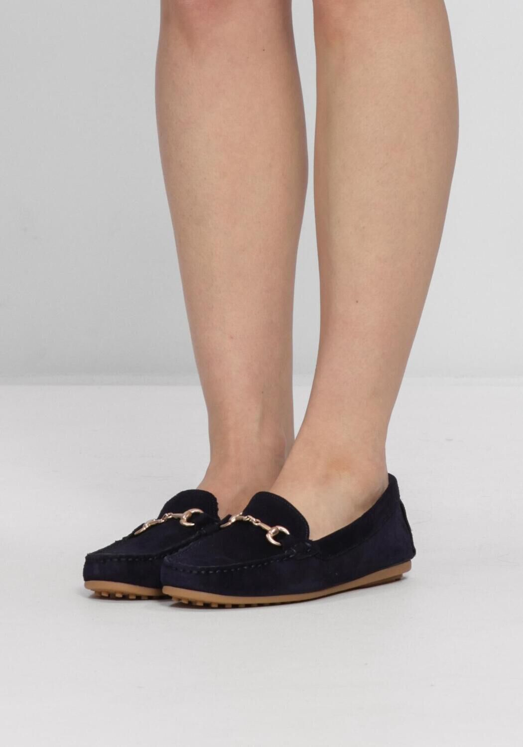 Blaue STEFANO LAURAN Mokassins 11733 - large