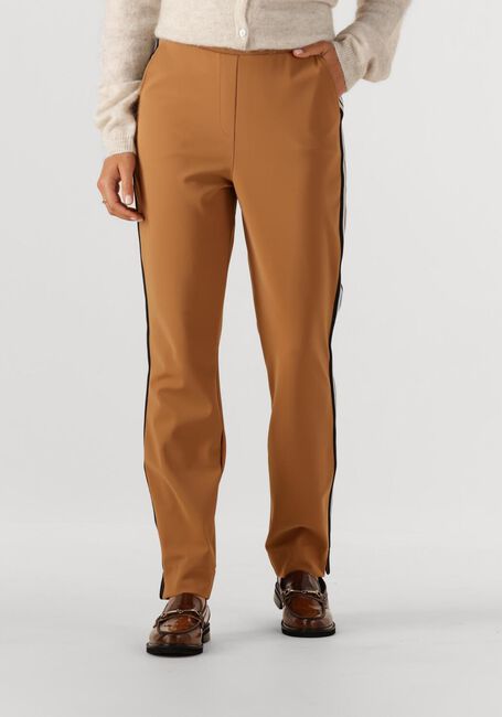 Camelfarbene STUDIO ANNELOES Hose ANNE BND TAPE TROUSERS - large