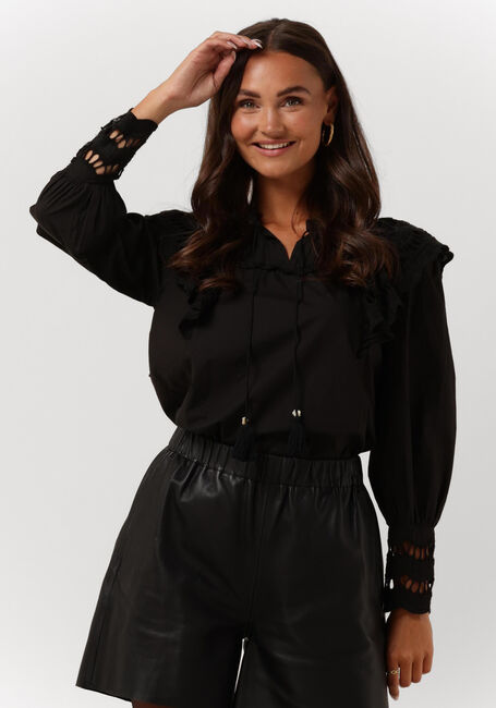 Schwarze MOLIIN Blusen PAISLEY - large
