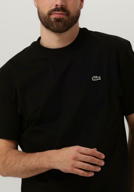 Schwarze LACOSTE T-shirt 1HT1 MEN'S TEE-SHIRT - large