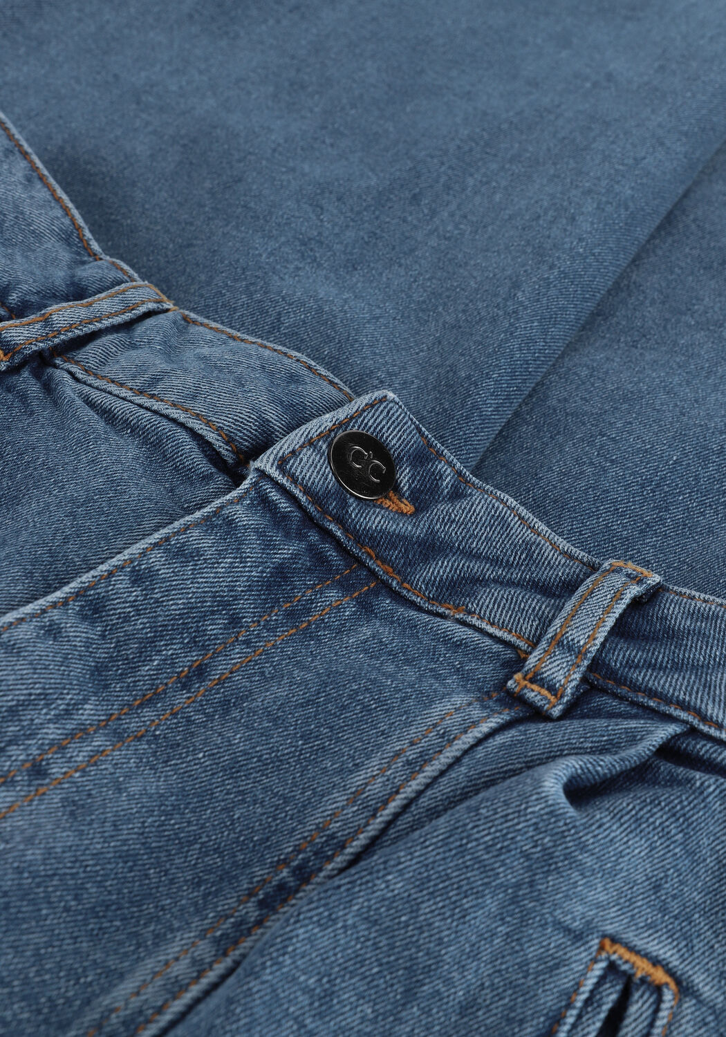 Blaue CO'COUTURE Mom jeans PIPER WIDE JEANS - large