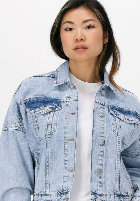 Blaue COLOURFUL REBEL Jeansjacke ADELE DENIM JACKET - large