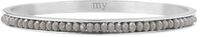 Silberne MY JEWELLERY Armbänder BEADS BANGLE - medium