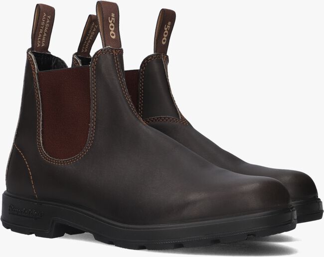 Braune BLUNDSTONE Chelsea Boots ORIGINAL HEREN - large