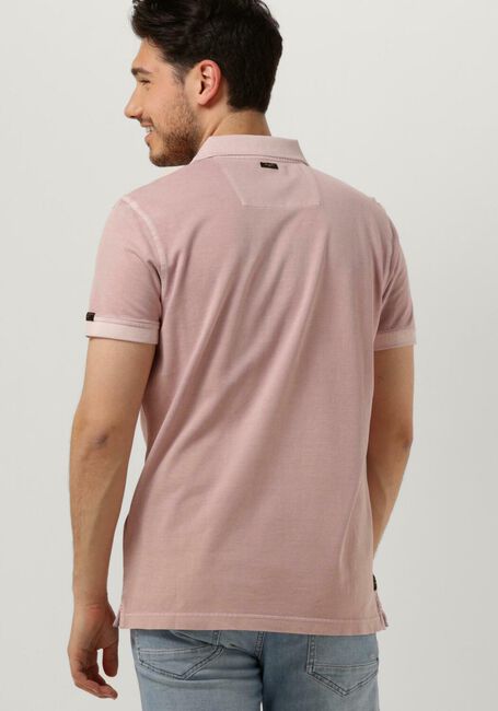 Hell-Pink PME LEGEND Polo-Shirt SHORT SLEEVE POLO GARMENT DYED PIQUE - large