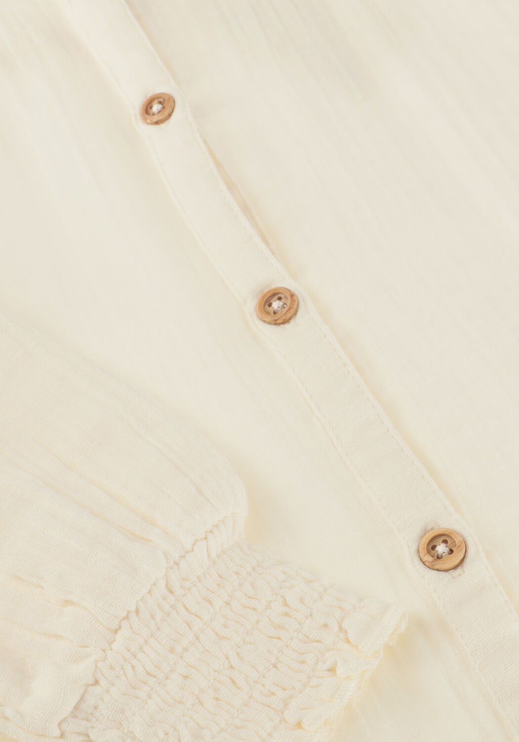 Ecru DAILY7 Blusen LONGSLEEVE RUFFLE - large