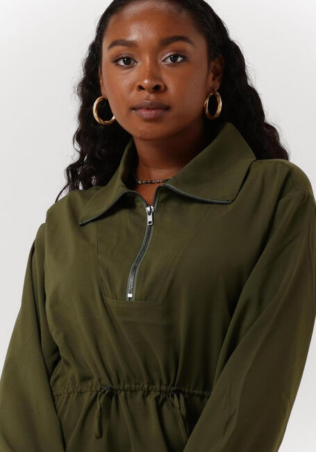 Gr&uuml;ne ANOTHER LABEL Minikleid ROSELYN DRESS L/S - large