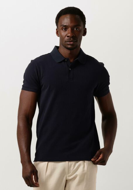 Dunkelblau PROFUOMO Polo-Shirt POLO SHORT SLEEVE - large