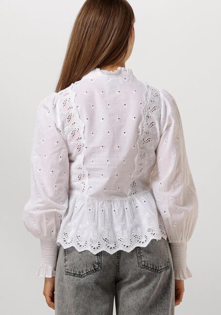Weiße NEO NOIR Blusen MAVIANA EMB BLOUSE - large