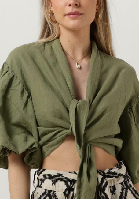 Grüne MR MOOD Blusen MRS MABE TOP - large