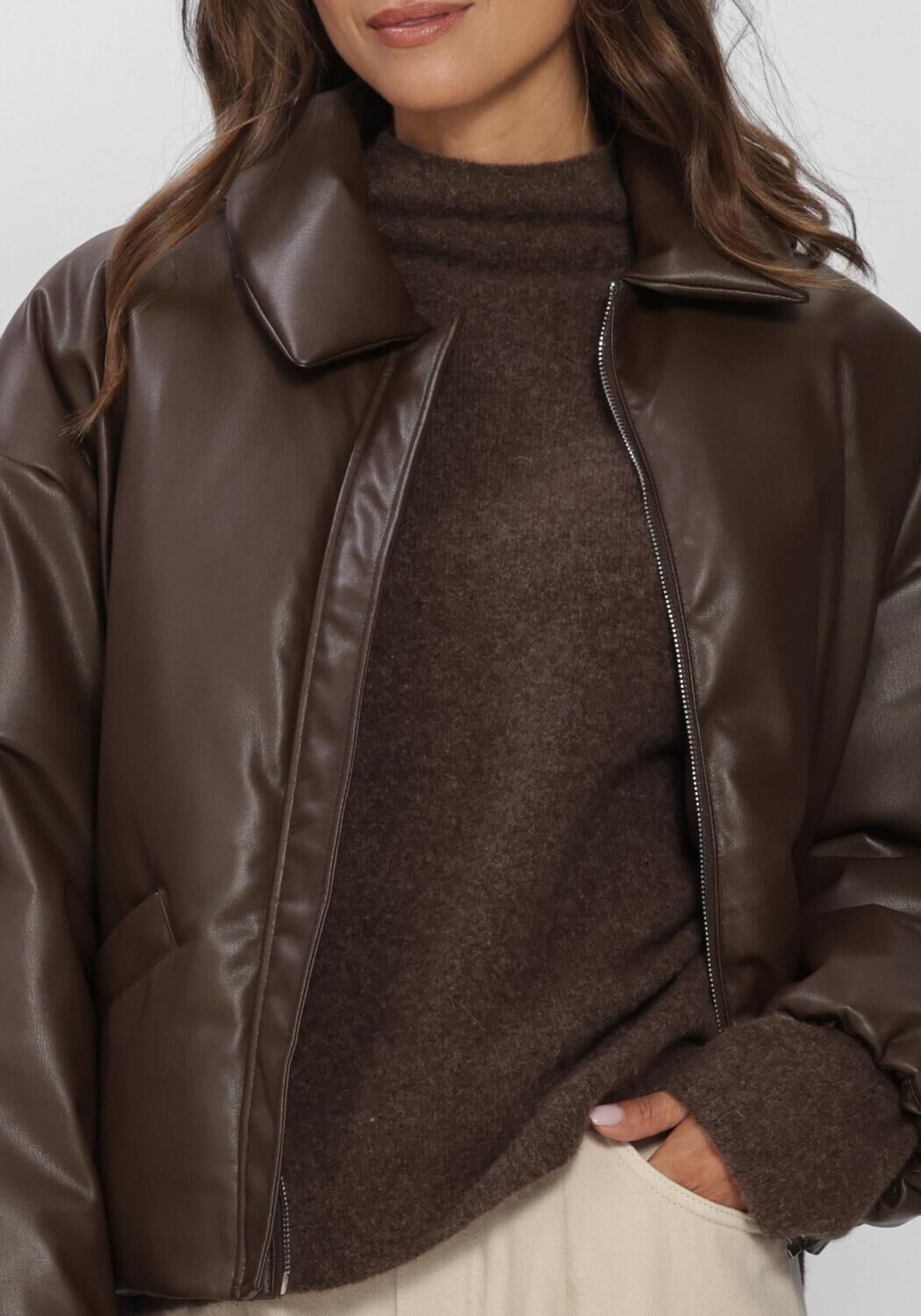 Braune KNIT-TED Jack SASHA JACKET - large