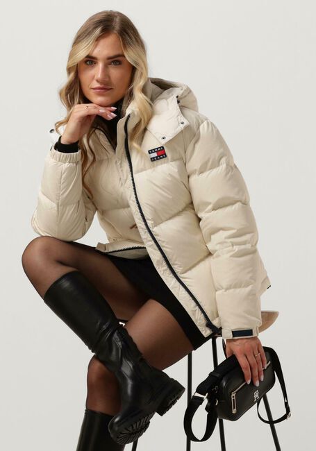 Beige TOMMY JEANS Wattierte Jack TJW ALASKA PUFFER - large