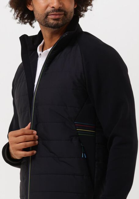 Dunkelblau PS PAUL SMITH Wattierte Jack MENS MIXED MEDIA JACKET - large