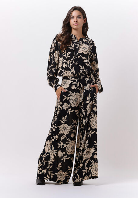Schwarze BY-BAR Weite Hose EVE ROSE PANT - large