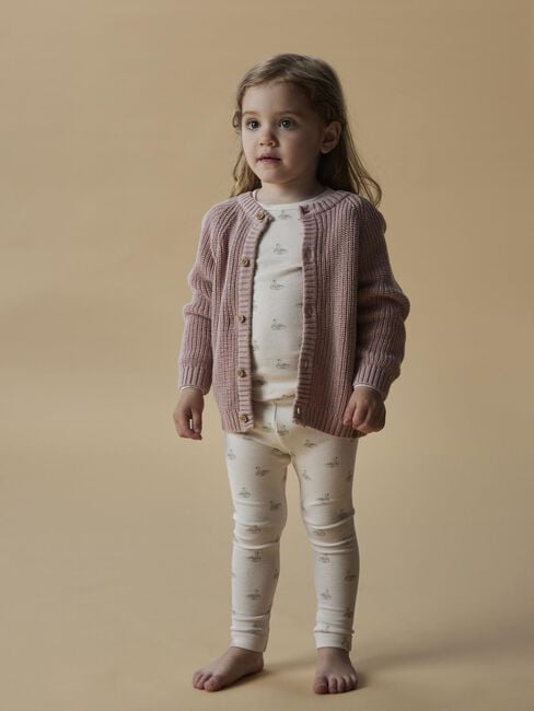 Ecru LIL' ATELIER Hosen NMFGAVO EFI SLIM LEFFING LIL NOOS - large