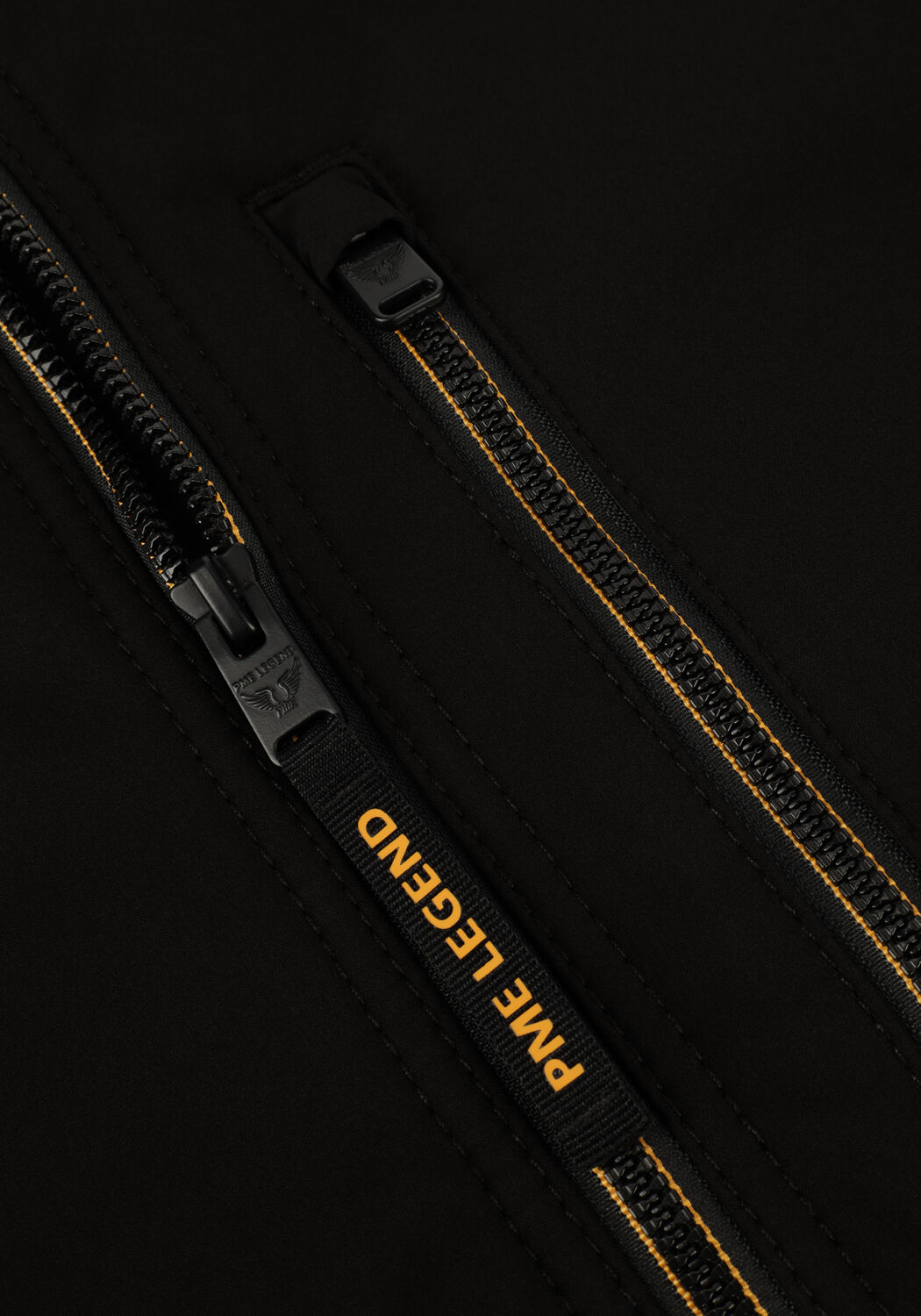 Schwarze PME LEGEND Jack BOMBER JACKET SKYGLIDER 3.0 SOFTSHELL - large